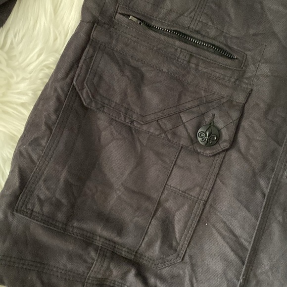 Rock Revival black denim like jacket - Picture 11 of 12